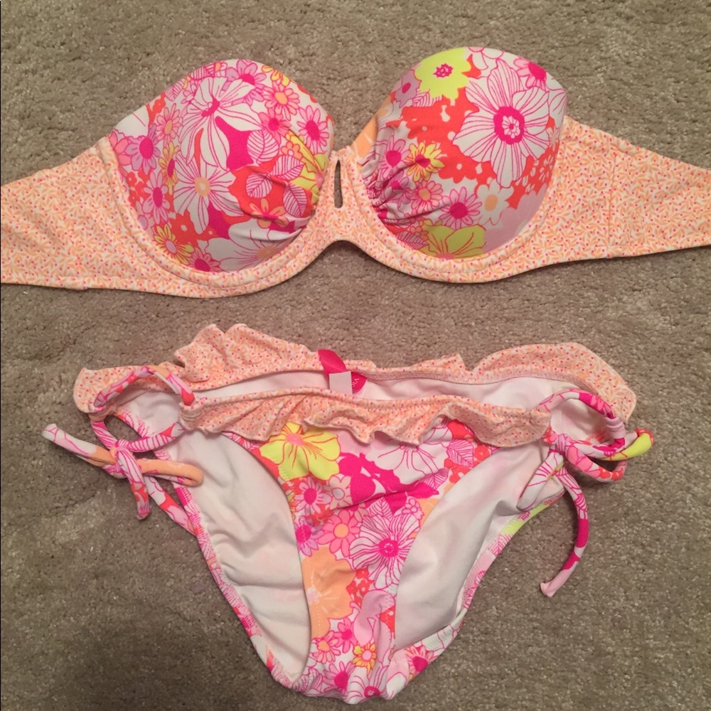 Strapless Bikini Push Up Swim - Victoria’s Secret